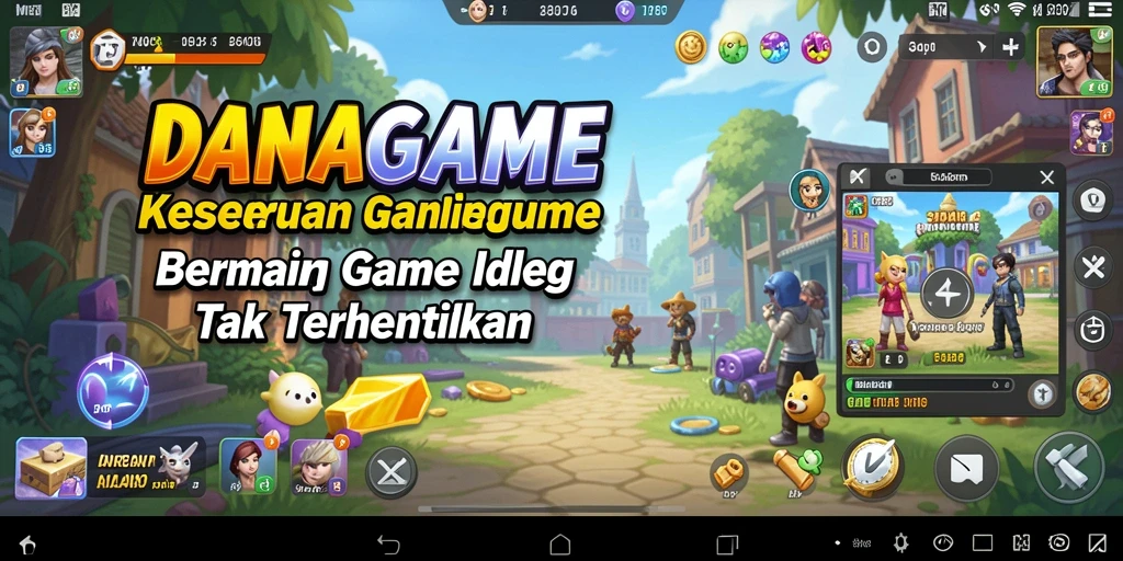 Tampilan gameplay <strong>DANAGAME</strong> yang menarik dan intuitif.