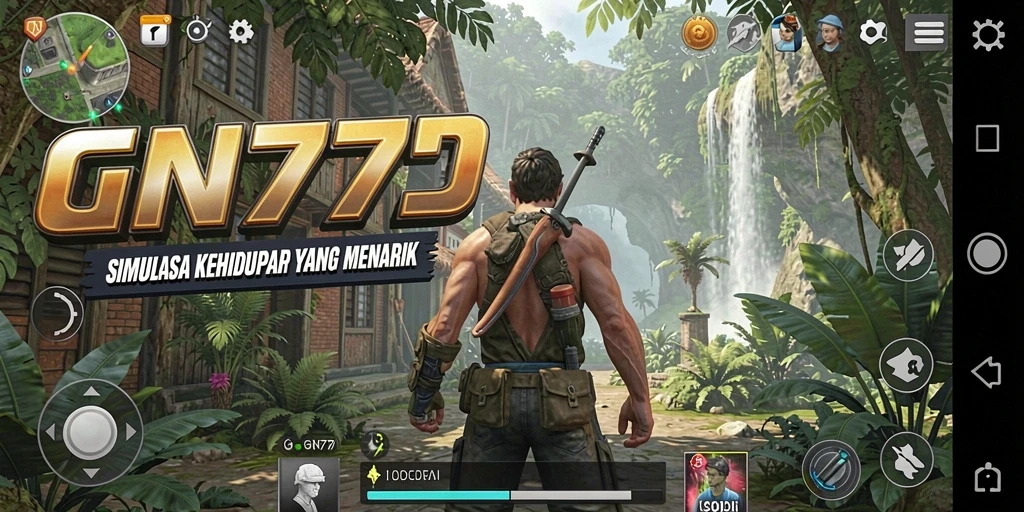 Tangkapan layar menunjukkan gameplay mendalam dari GN777 dalam genre simulasi.