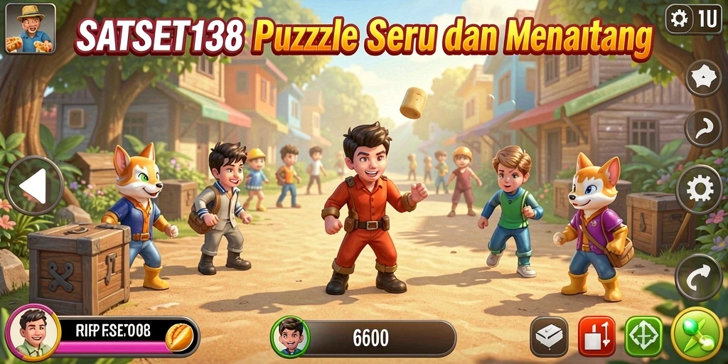 Tampilan gameplay SATSET138 yang menarik dan menantang.