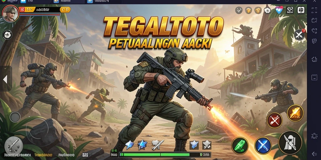 Tampilan gameplay seru dan menegangkan dalam TEGALTOTO.